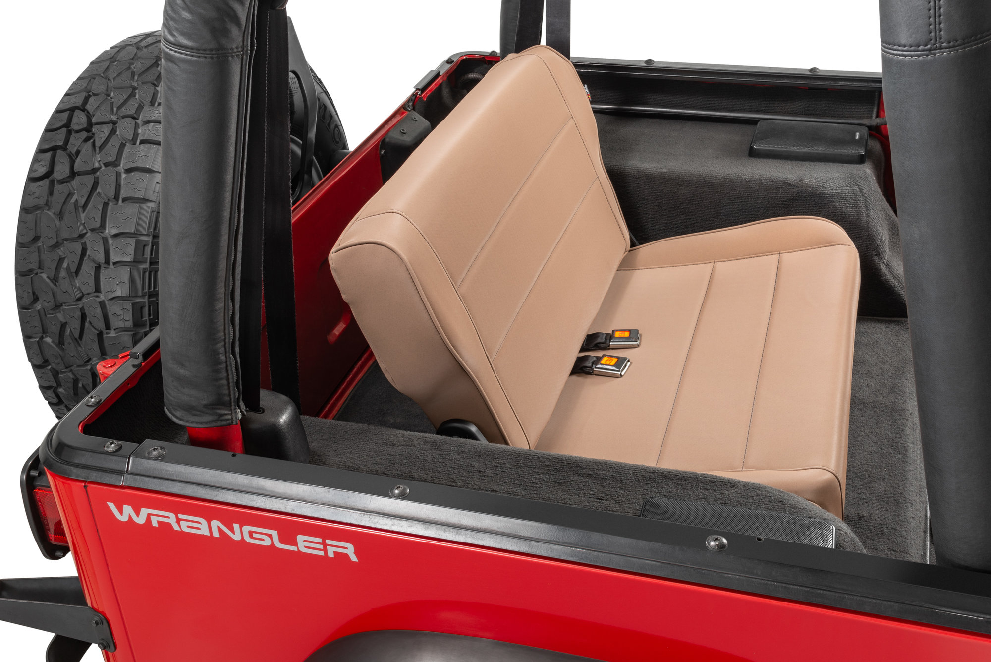 Putting rear seat back in jeep wrangler sale